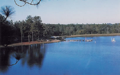 Lake at Bluff Springs Campground
